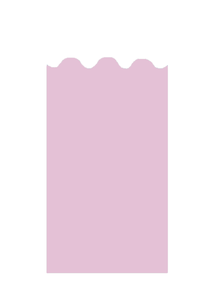 Wavy Top Backdrop - 40x70"